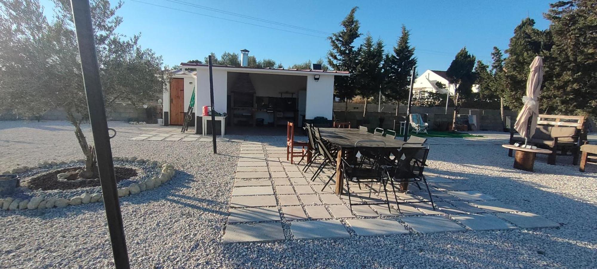 Casa Rural Con Piscina Climatizada Y Barbacoa A 10 Km De Alicante Y Playas, 3000 M2 De Terreno 埃尔切 外观 照片