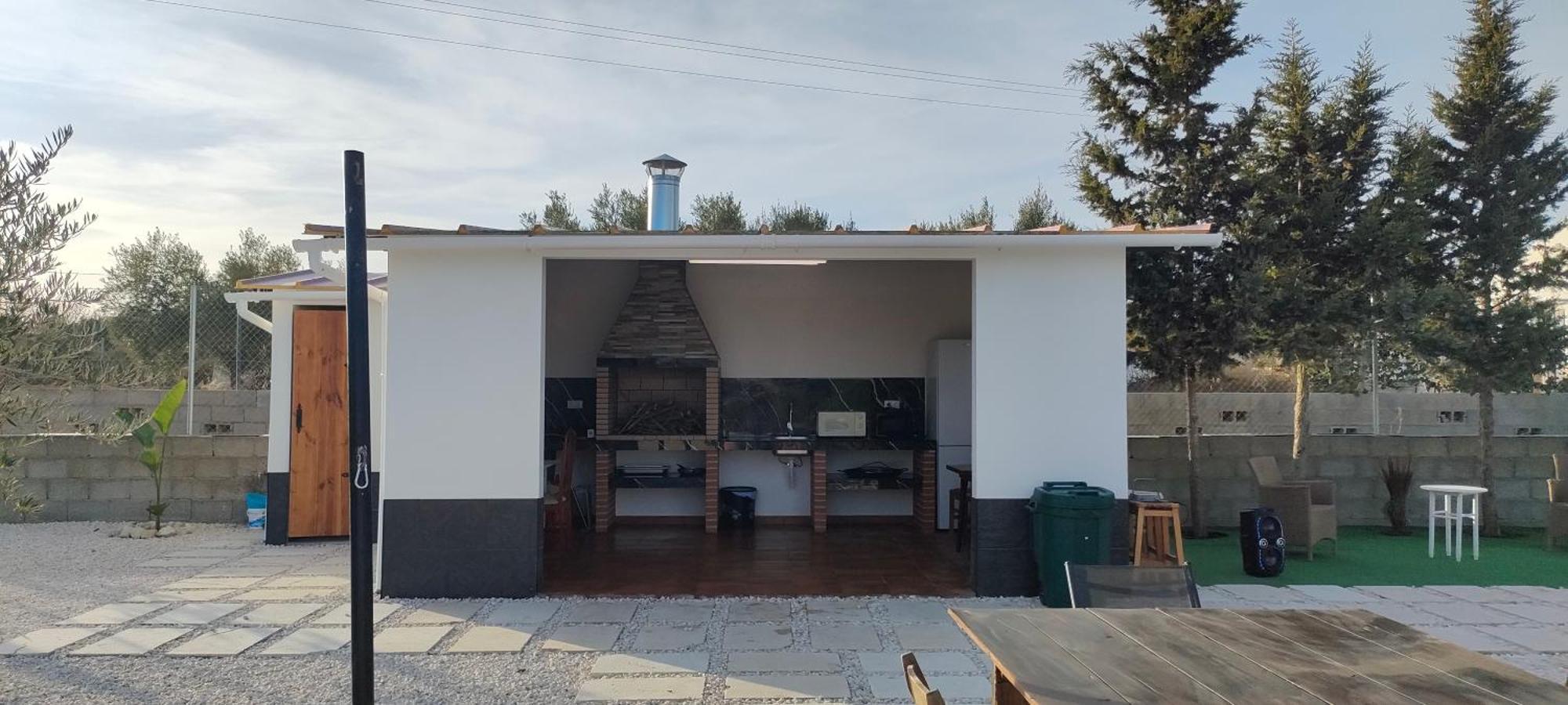 Casa Rural Con Piscina Climatizada Y Barbacoa A 10 Km De Alicante Y Playas, 3000 M2 De Terreno 埃尔切 外观 照片