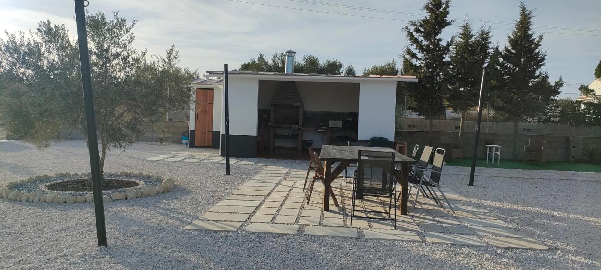 Casa Rural Con Piscina Climatizada Y Barbacoa A 10 Km De Alicante Y Playas, 3000 M2 De Terreno 埃尔切 外观 照片