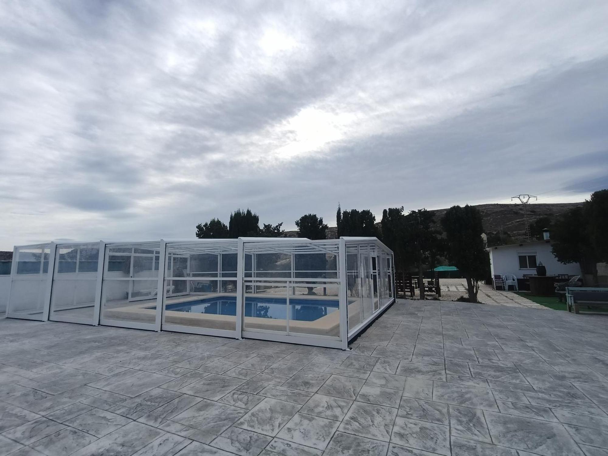 Casa Rural Con Piscina Climatizada Y Barbacoa A 10 Km De Alicante Y Playas, 3000 M2 De Terreno 埃尔切 外观 照片